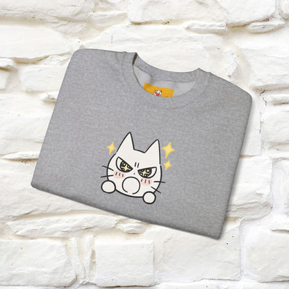 ''Don't Let Yourself Down.'' | Cute Cat Sweatshirt | Nunu&Miao Studio