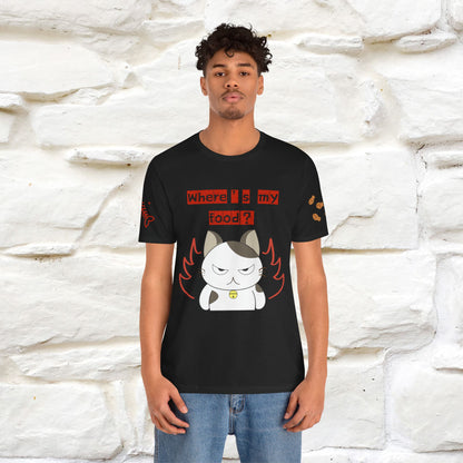 ''Where Is My ....?"  Cat T-shirt| Nunu&Miao Studio - Nunu&Miao Studio