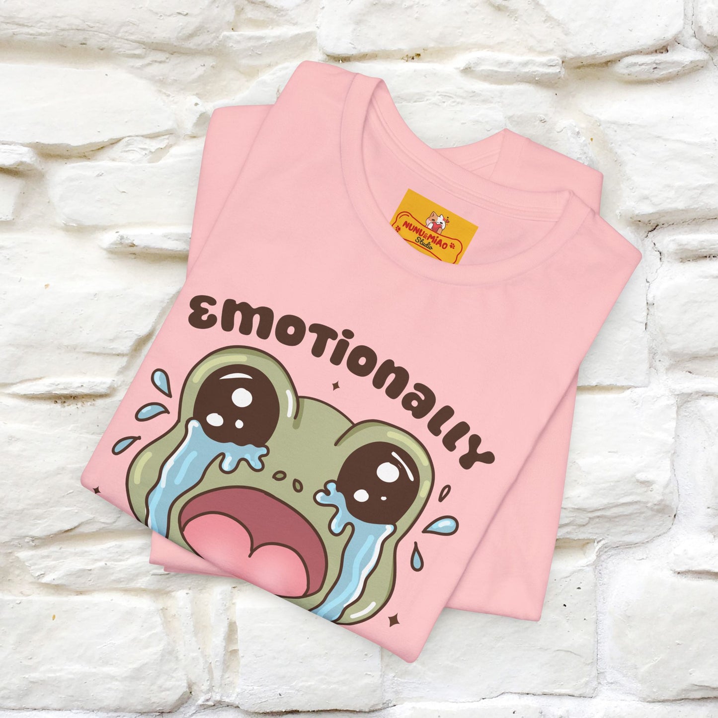 "Emotionally Fragile Handle With Care " Funny T-shirt |Nunu&Miao Studio - Nunu&Miao Studio