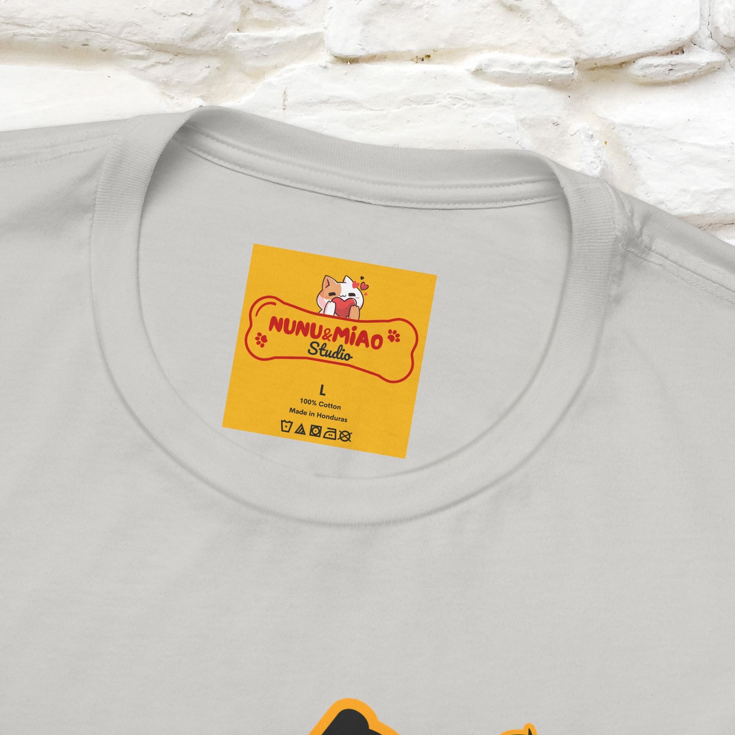 "Boo" Cat  T-shirt |Nunu&Miao Studio - Nunu&Miao Studio