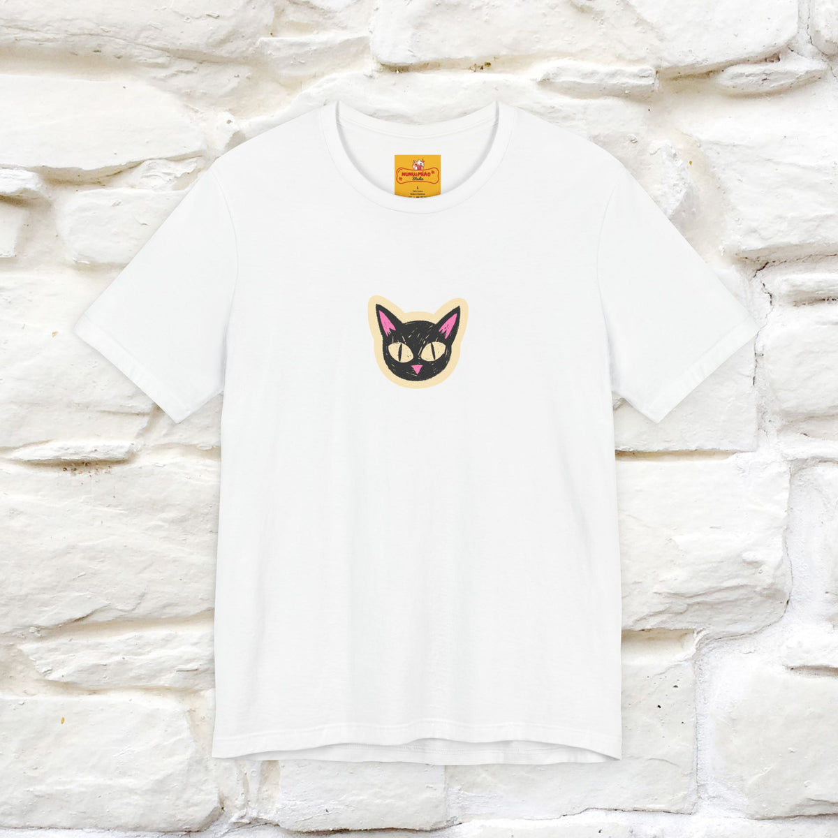 “If You Want To Be Remembered..." Funny Cat T-Shirt | Front & Back Design | Nunu&Miao Studio