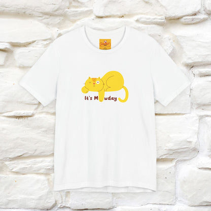 "It's Meawday" Cat T-shirt | Front & Back Design | Nunu&Miao Studio - Nunu&Miao Studio