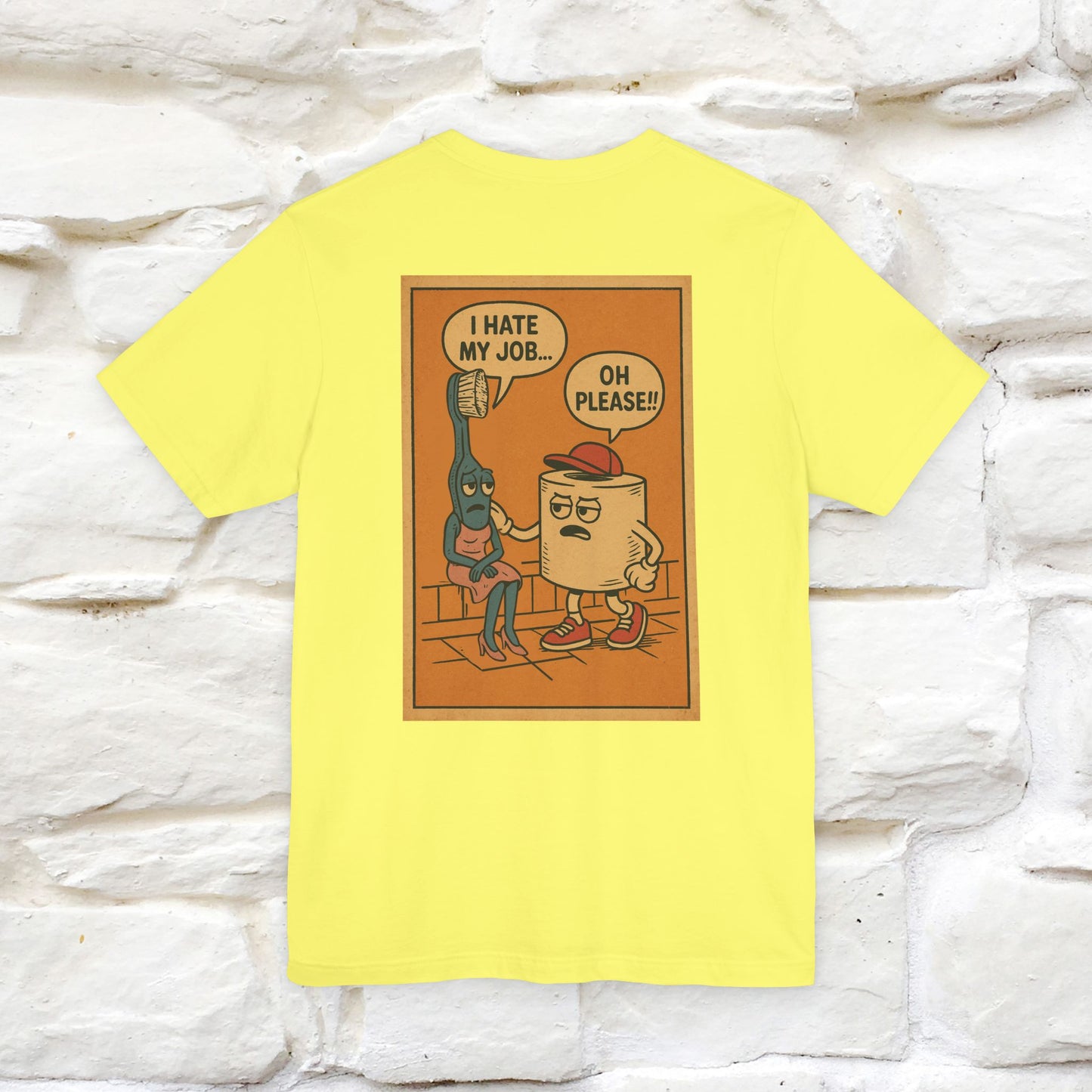 "I Hate My Job ... Oh Please" Funny Cat T-shirt |Nunu&Miao Studio - Nunu&Miao Studio