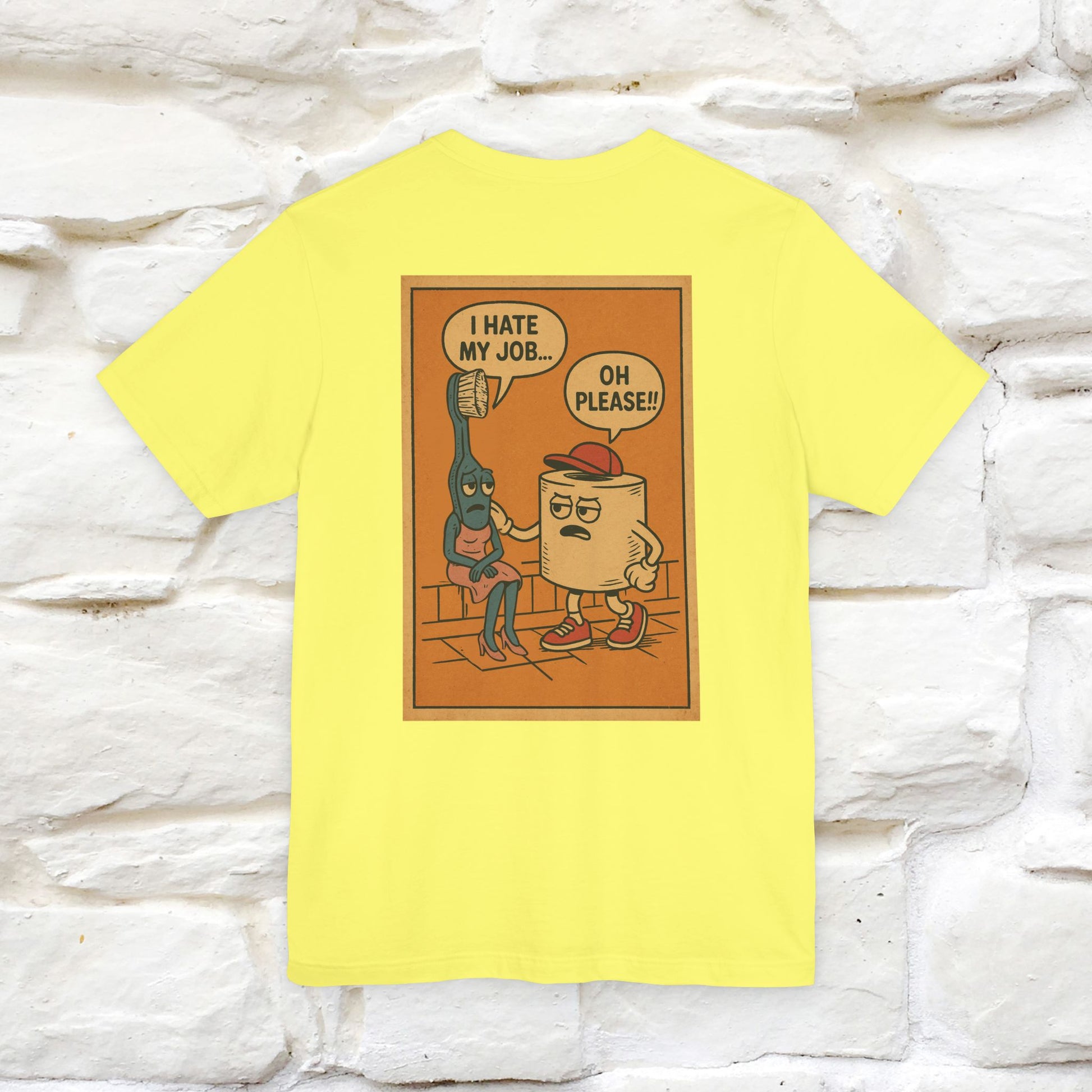 "I Hate My Job ... Oh Please" Funny Cat T-shirt |Nunu&Miao Studio - Nunu&Miao Studio