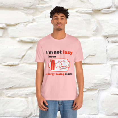 ''I am Not Lazy...'' Cat T-Shirt | Nunu&Miao Studio - Nunu&Miao Studio