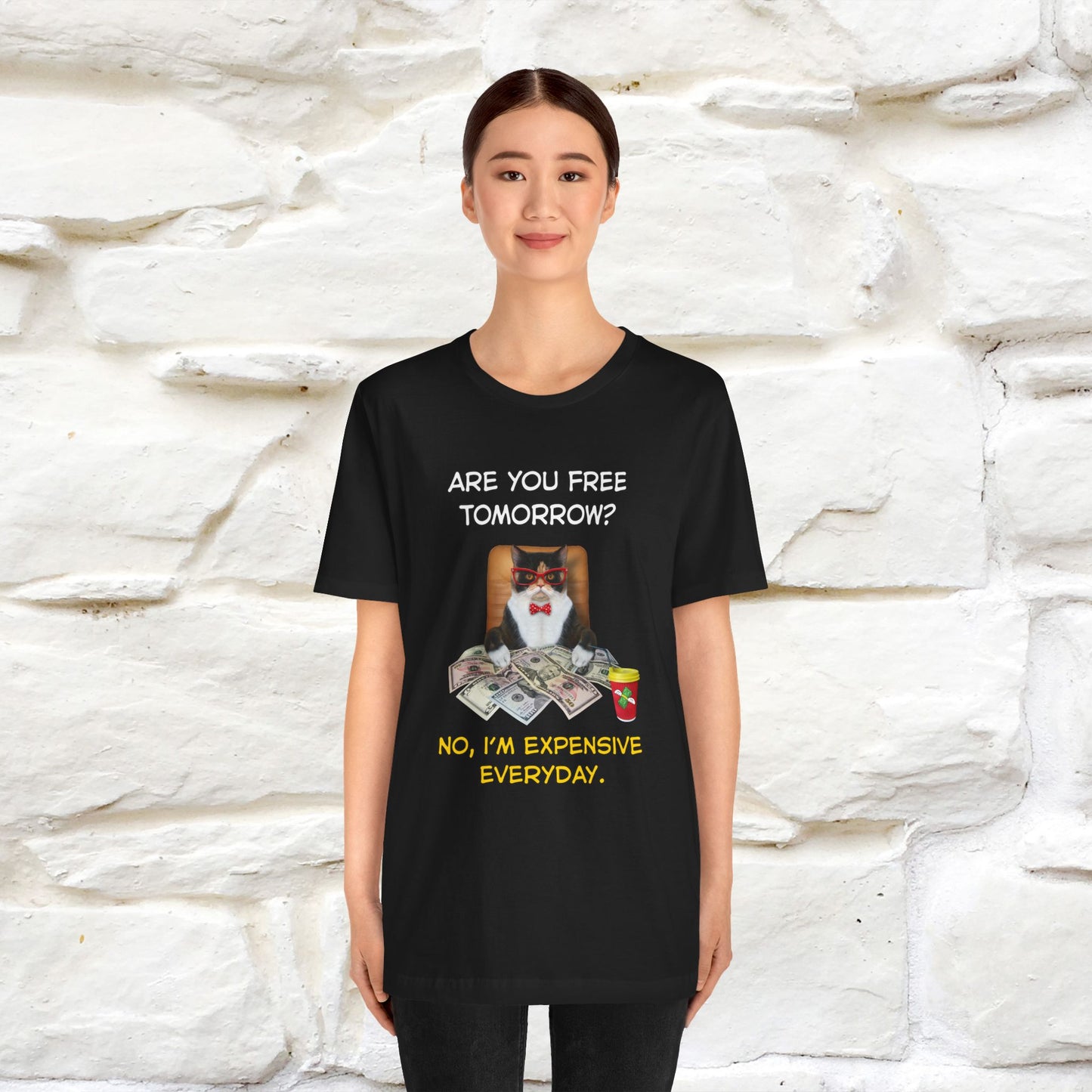 “Are You Fee Tomorrow?” | Cat T-Shirt | Nunu&Miao Studio