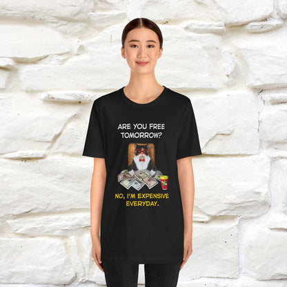 “Are You Fee Tomorrow?” | Cat T-Shirt | Nunu&Miao Studio