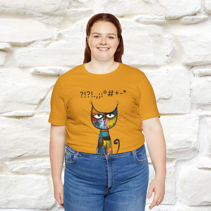 "Enigma" Cat T-shirt |Nunu&Miao Studio - Nunu&Miao Studio