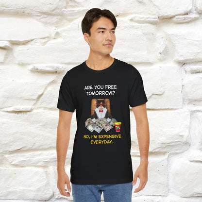 “Are You Fee Tomorrow?” | Cat T-Shirt | Nunu&Miao Studio