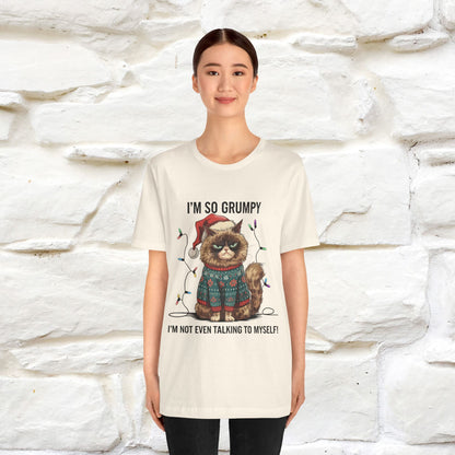 "I'm So Grumpy, I'm Not Even Talking To Myself" |Funny T-Shirt | Nunu&Miao Studio