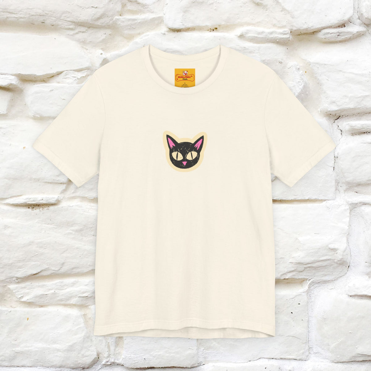 “If You Want To Be Remembered..." Funny Cat T-Shirt | Front & Back Design | Nunu&Miao Studio
