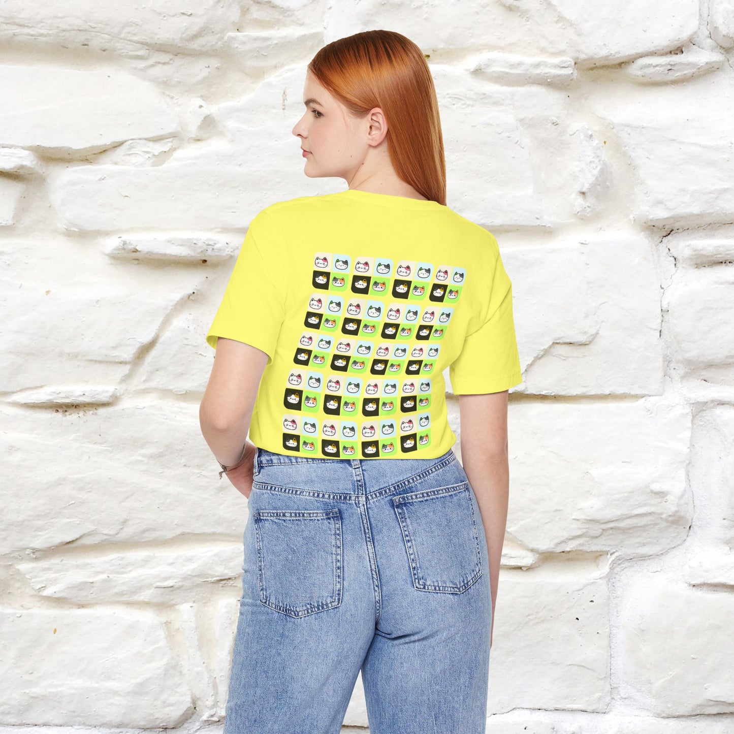 “Miaooo” | Cat T-Shirt | Front & Back Design | Nunu&Miao Studio