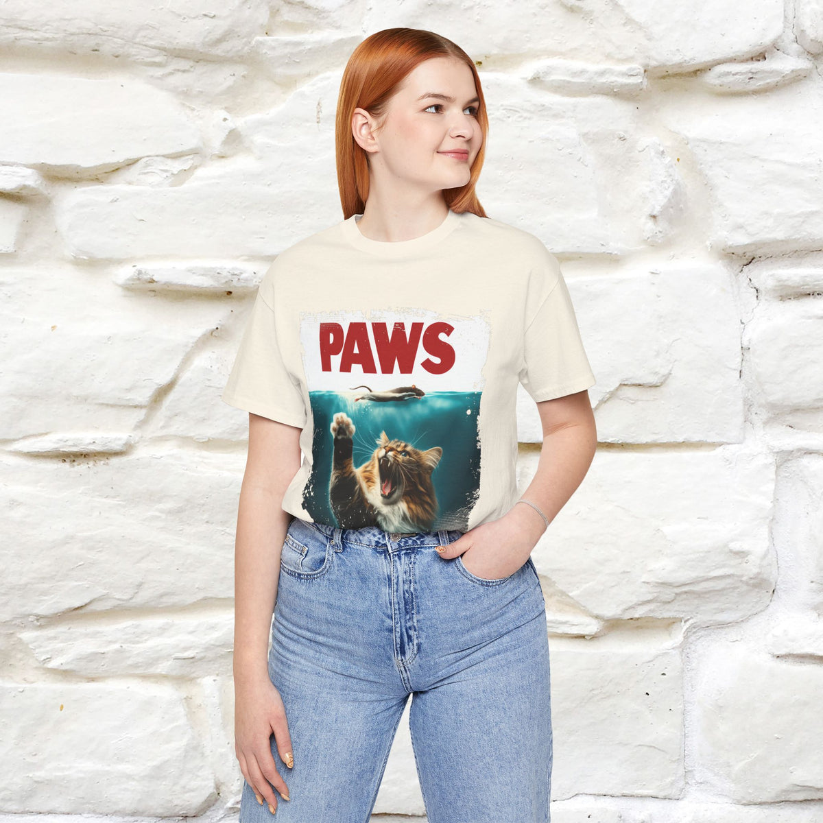 ''Paws'' Cat T-Shirt |  | Nunu&Miao Studio
