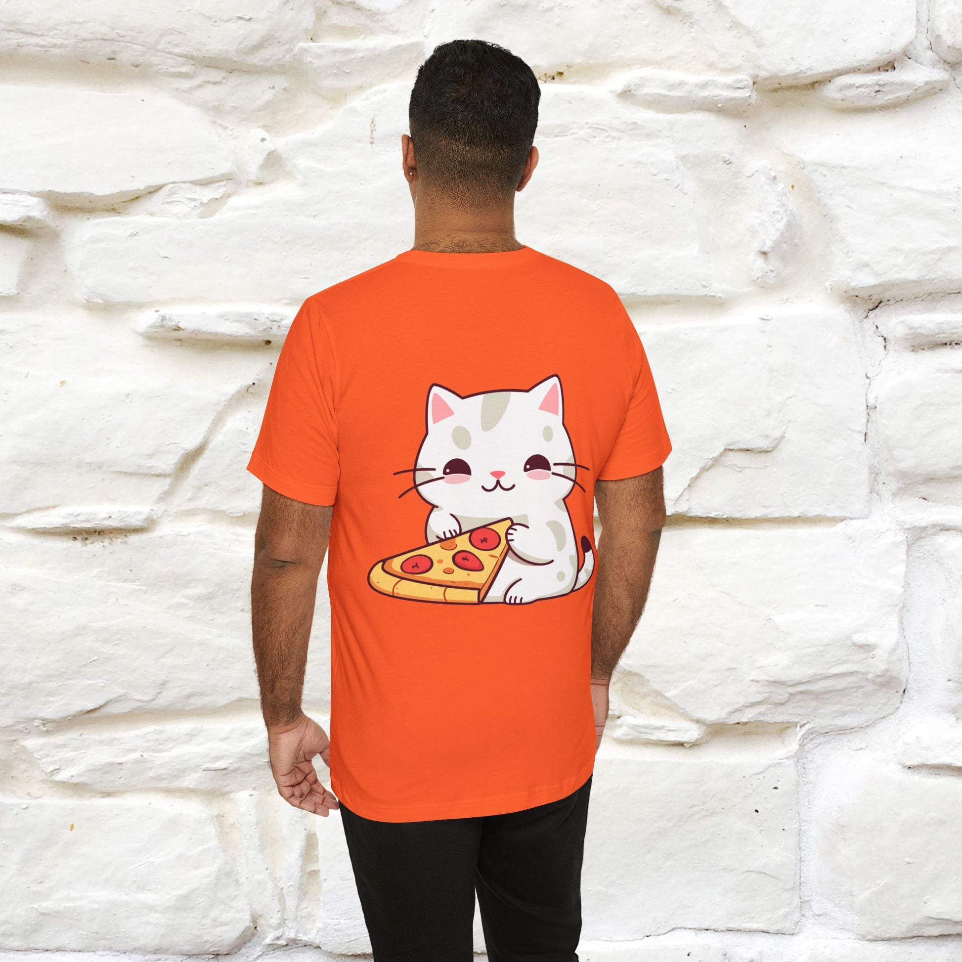 "I Love Pizza"| Cat T-shirt | Nunu&Miao Studio - Nunu&Miao Studio