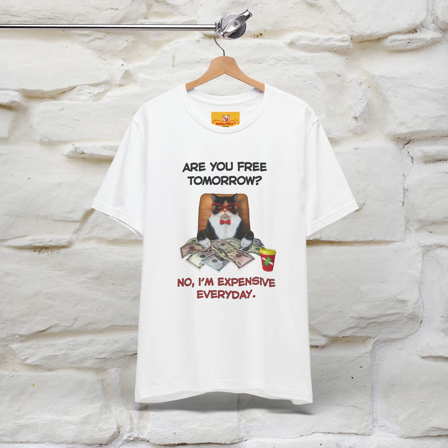 “Are You Fee Tomorrow?” | Cat T-Shirt | Nunu&Miao Studio