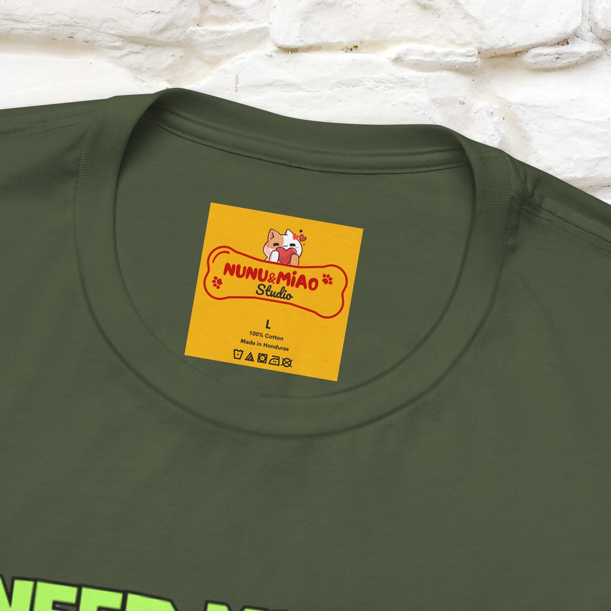 "I Need My Beer Right Meow!" Cat  T-shirt |Nunu&Miao Studio - Nunu&Miao Studio