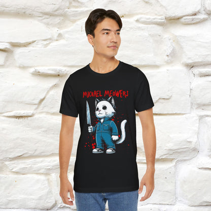 ''Michael Meowers'' Cat T-Shirt |  | Nunu&Miao Studio - Nunu&Miao Studio