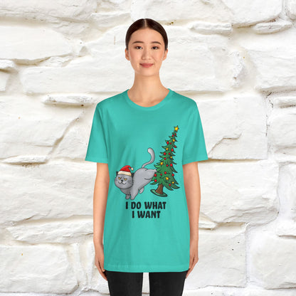 "I Do What I Want" |Funny Cat T-Shirt | Nunu&Miao Studio
