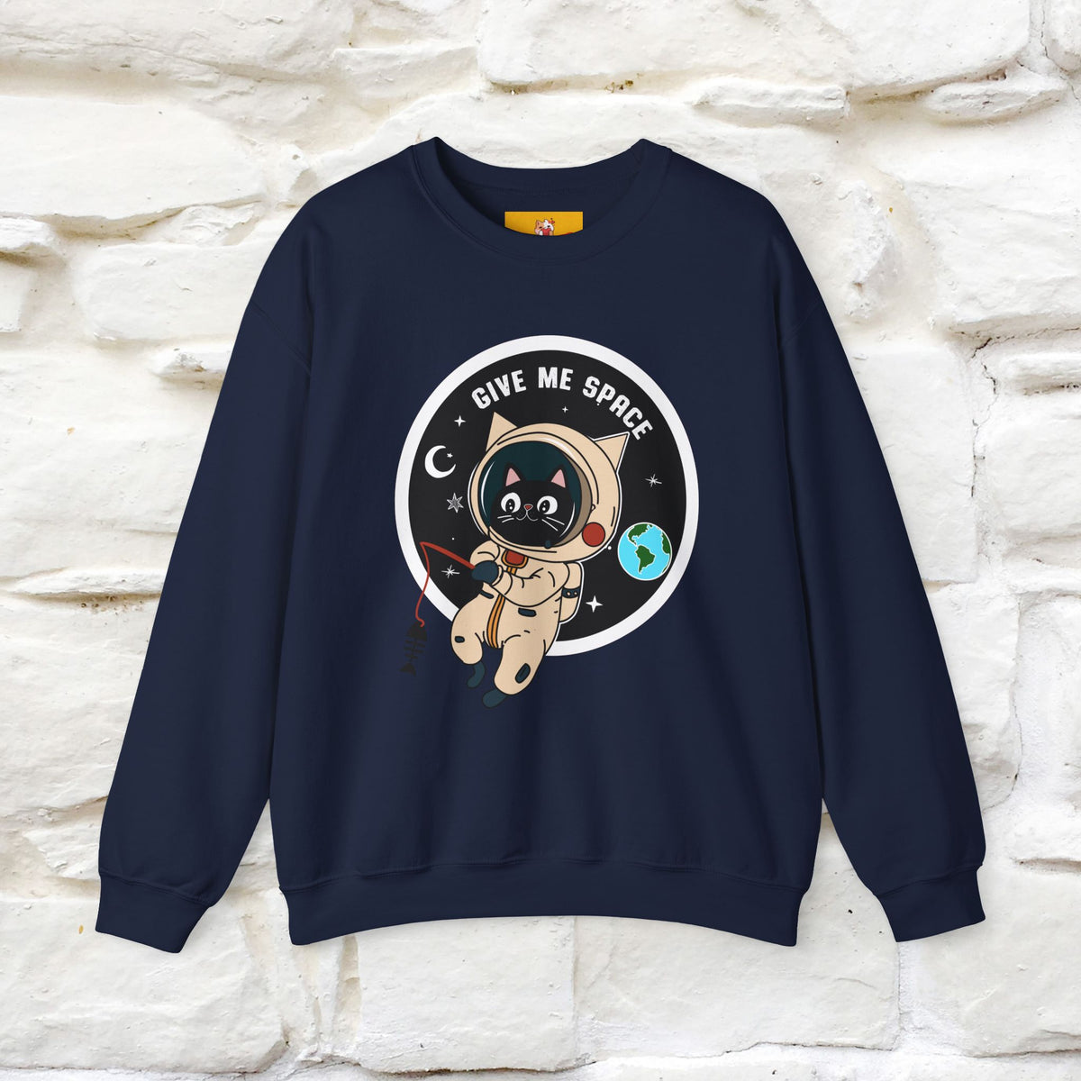 ''Give Me Space'' |Cat Sweatshirt | Nunu&Miao Studio