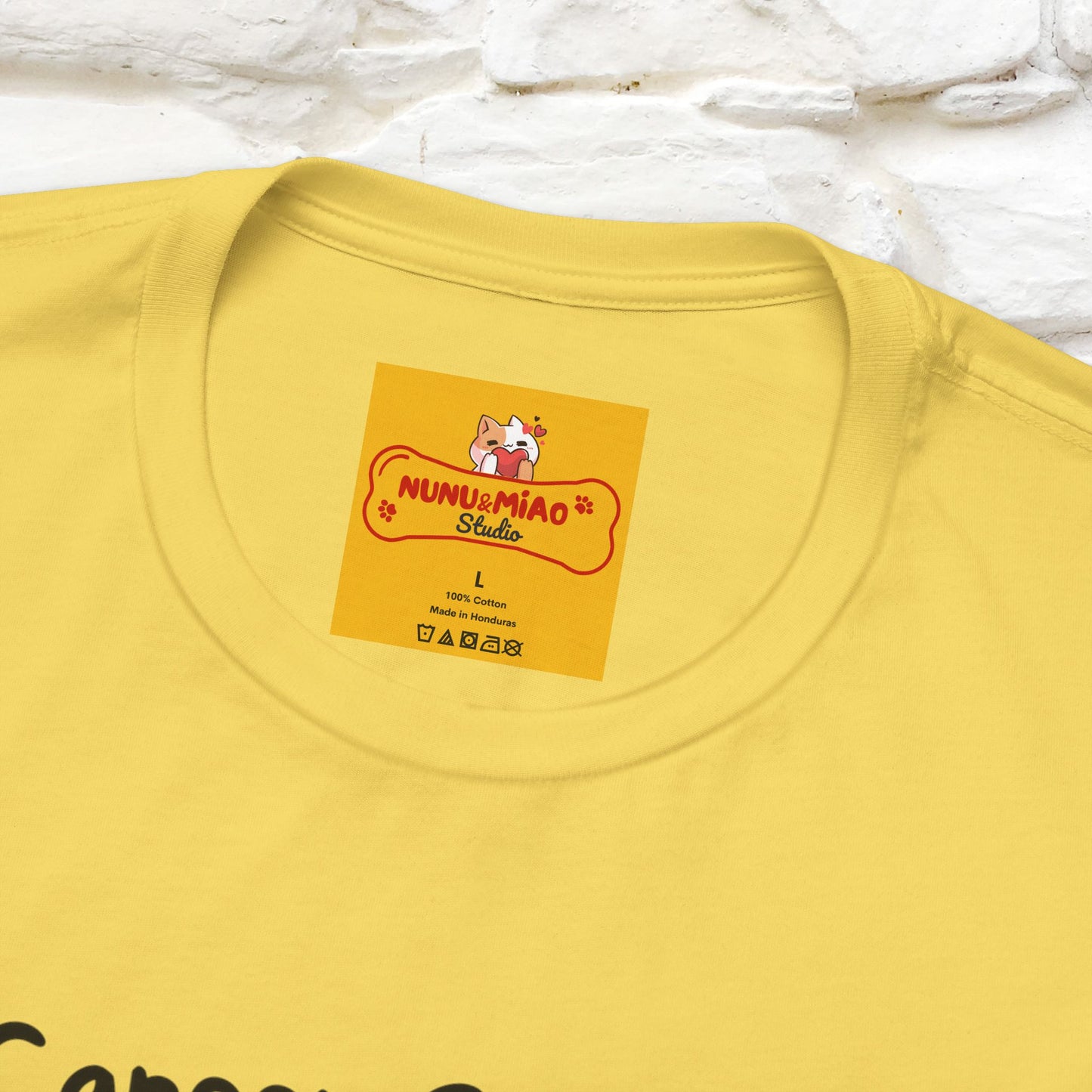 "Career Growth: Cat vs. Dog" | Cat T-Shirt | Nunu&Miao Studio - Nunu&Miao Studio