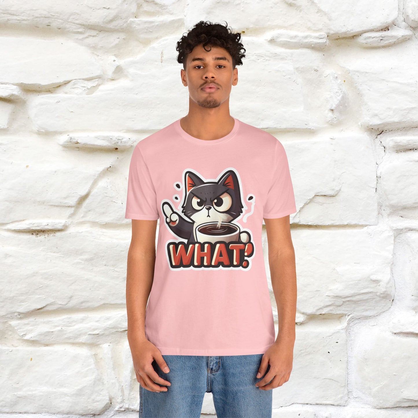 ''What !'' | Cat T-Shirt  | Nunu&Miao Studio - Nunu&Miao Studio