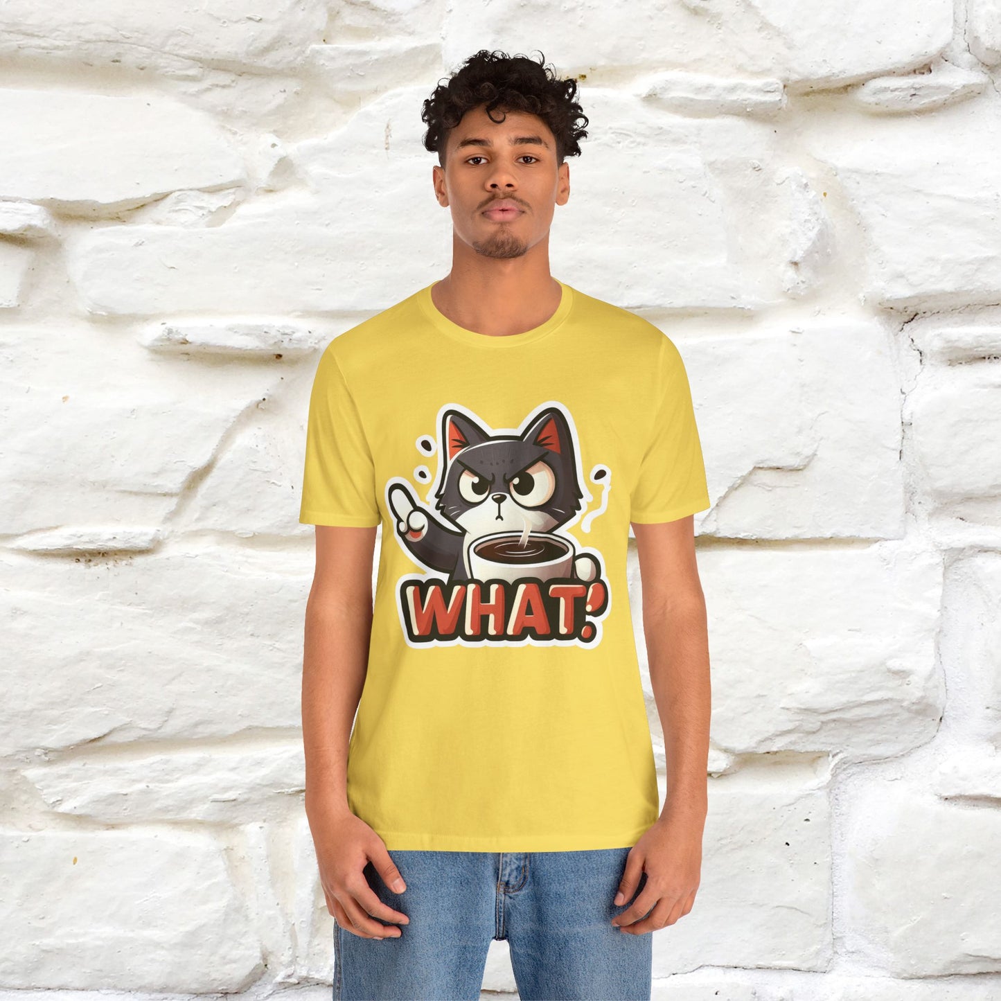 ''What !'' | Cat T-Shirt  | Nunu&Miao Studio - Nunu&Miao Studio