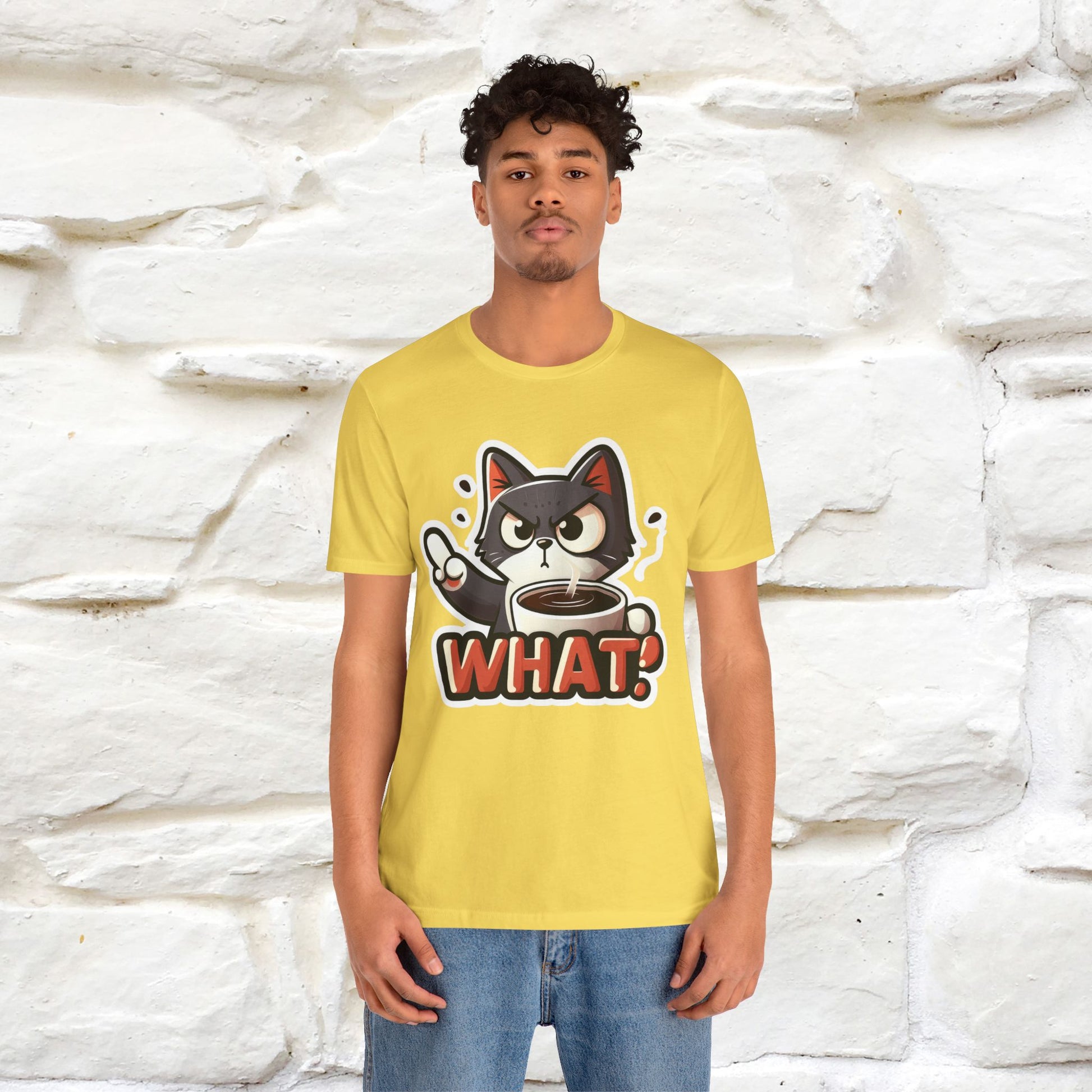 ''What !'' | Cat T-Shirt  | Nunu&Miao Studio - Nunu&Miao Studio