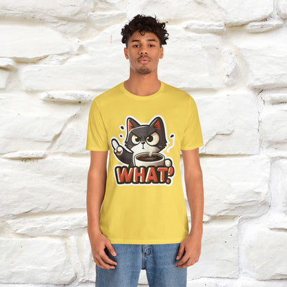 ''What !'' | Cat T-Shirt  | Nunu&Miao Studio - Nunu&Miao Studio