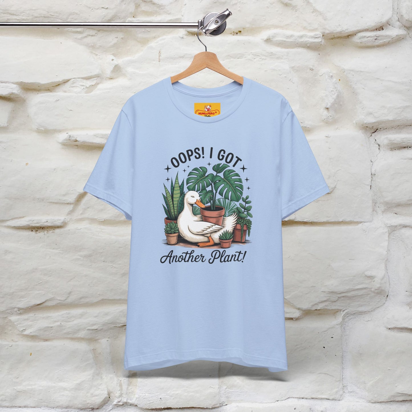 "Oops! I Got Another Plant" Plant T-shirt |Nunu&Miao Studio - Nunu&Miao Studio