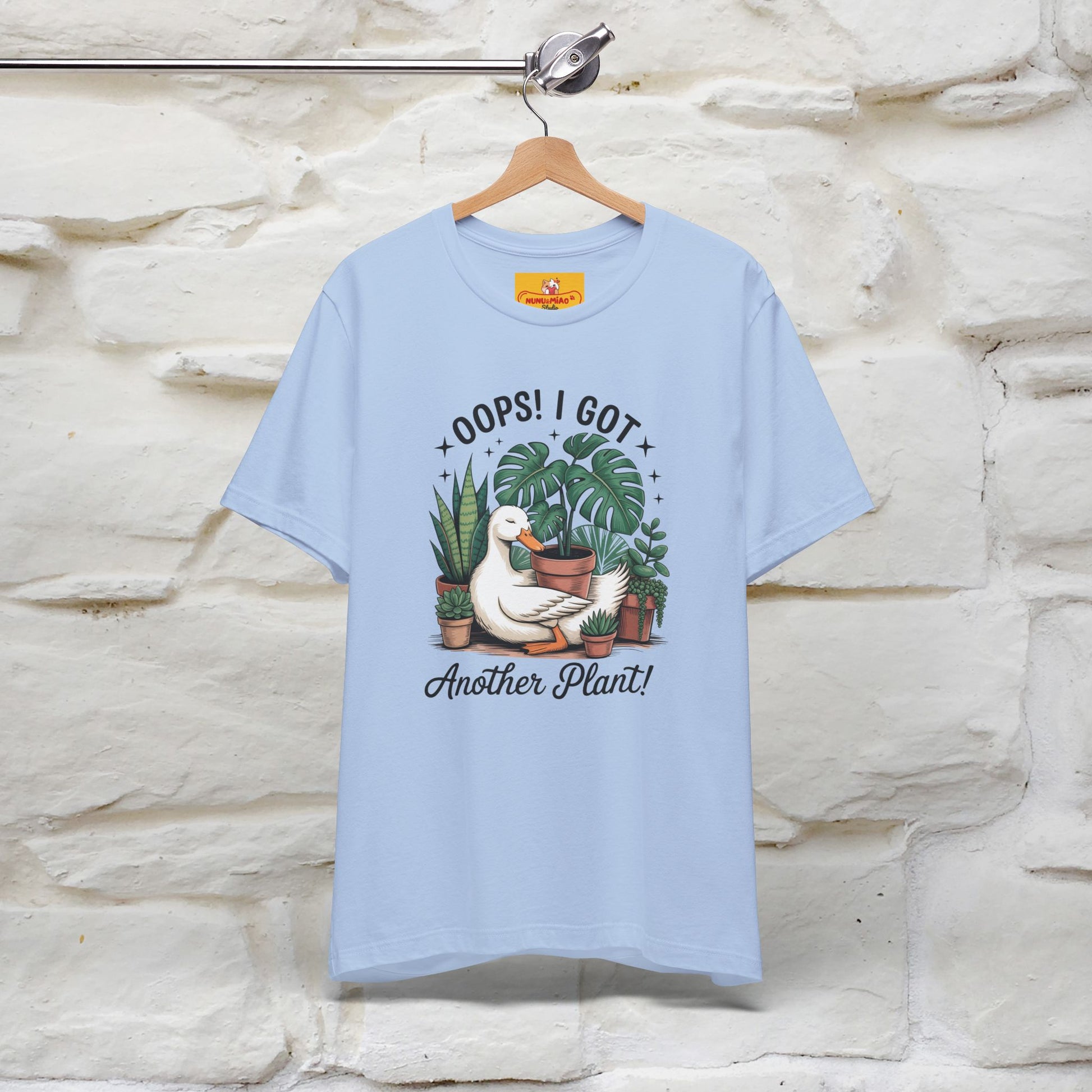 "Oops! I Got Another Plant" Plant T-shirt |Nunu&Miao Studio - Nunu&Miao Studio