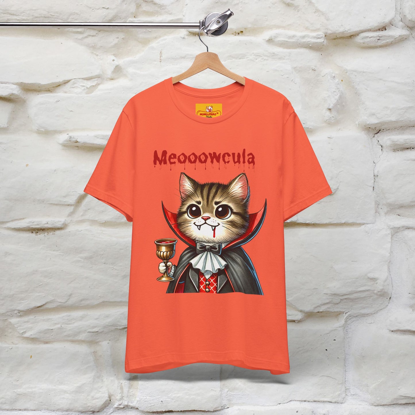 "Meooowcula" Cat T-shirt |Nunu&Miao Studio - Nunu&Miao Studio