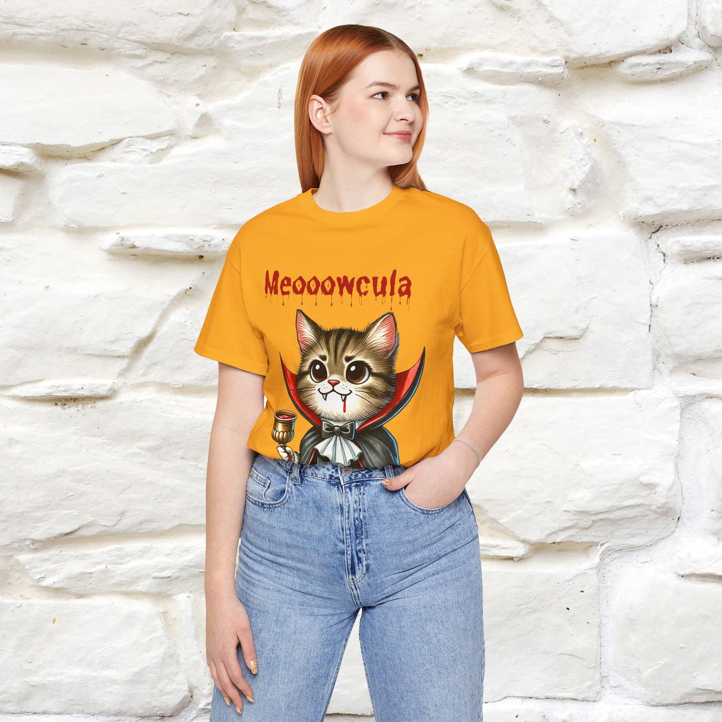"Meooowcula" Cat T-shirt |Nunu&Miao Studio - Nunu&Miao Studio