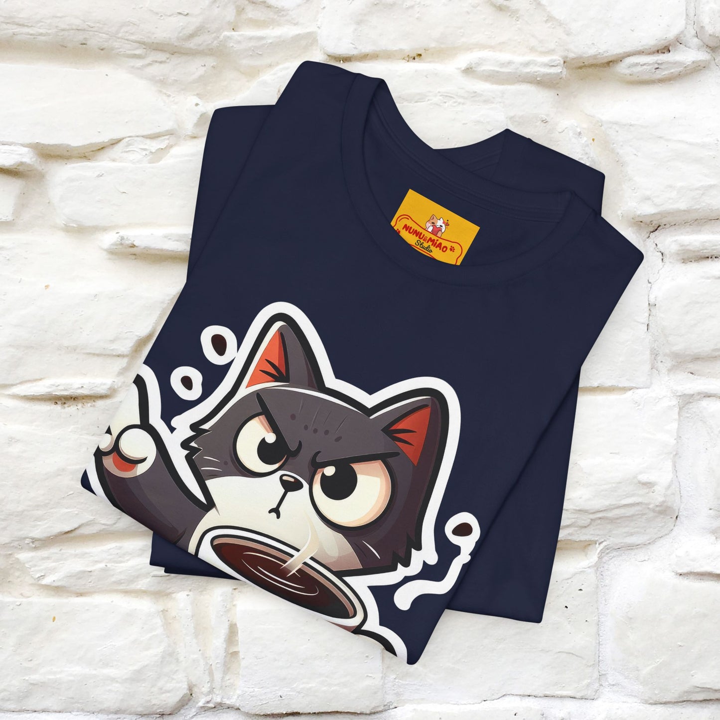 ''What !'' | Cat T-Shirt  | Nunu&Miao Studio - Nunu&Miao Studio