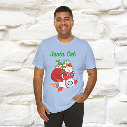 "Funny Santa Cat..." | Cat T-Shirt | Nunu&Miao Studio