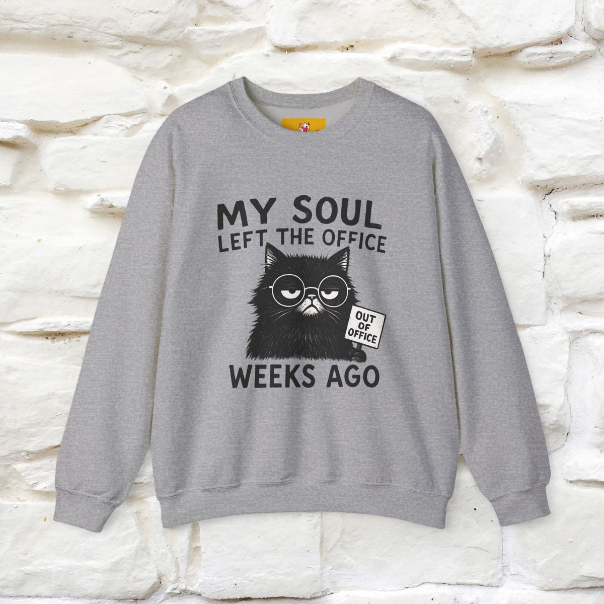 ''My Sould Left The ...'' | Cute Cat Sweatshirt | Nunu&Miao Studio