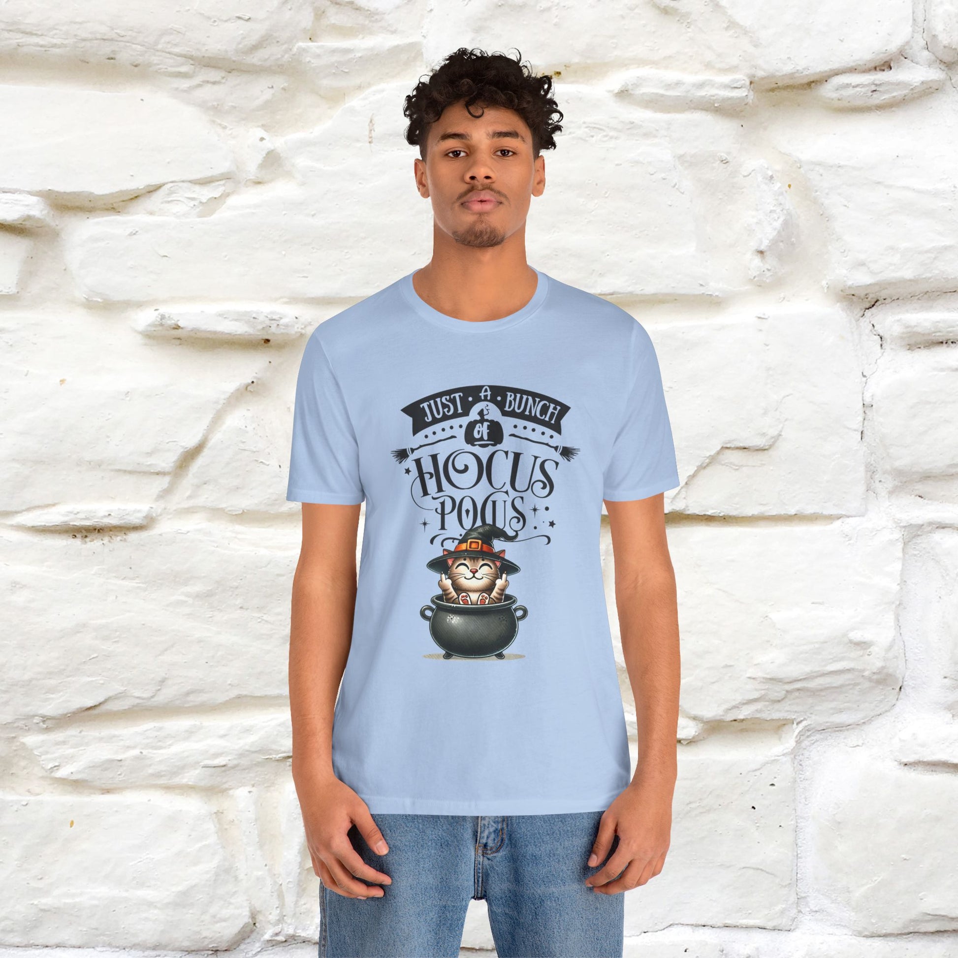 "Just A Bunch Of Hocus Pocus" Cat  T-shirt |Nunu&Miao Studio - Nunu&Miao Studio