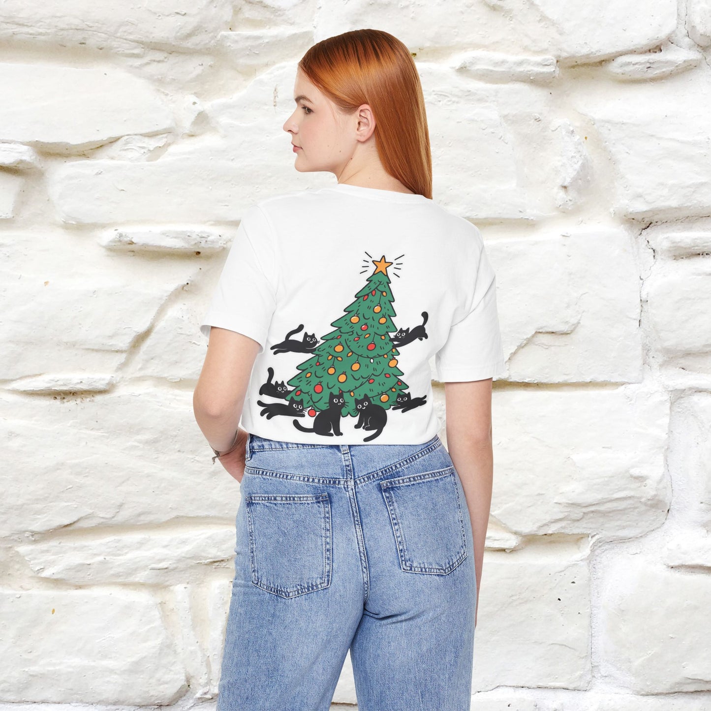 “Cat Christmas Tree” | Cat T-Shirt | Nunu&Miao Studio