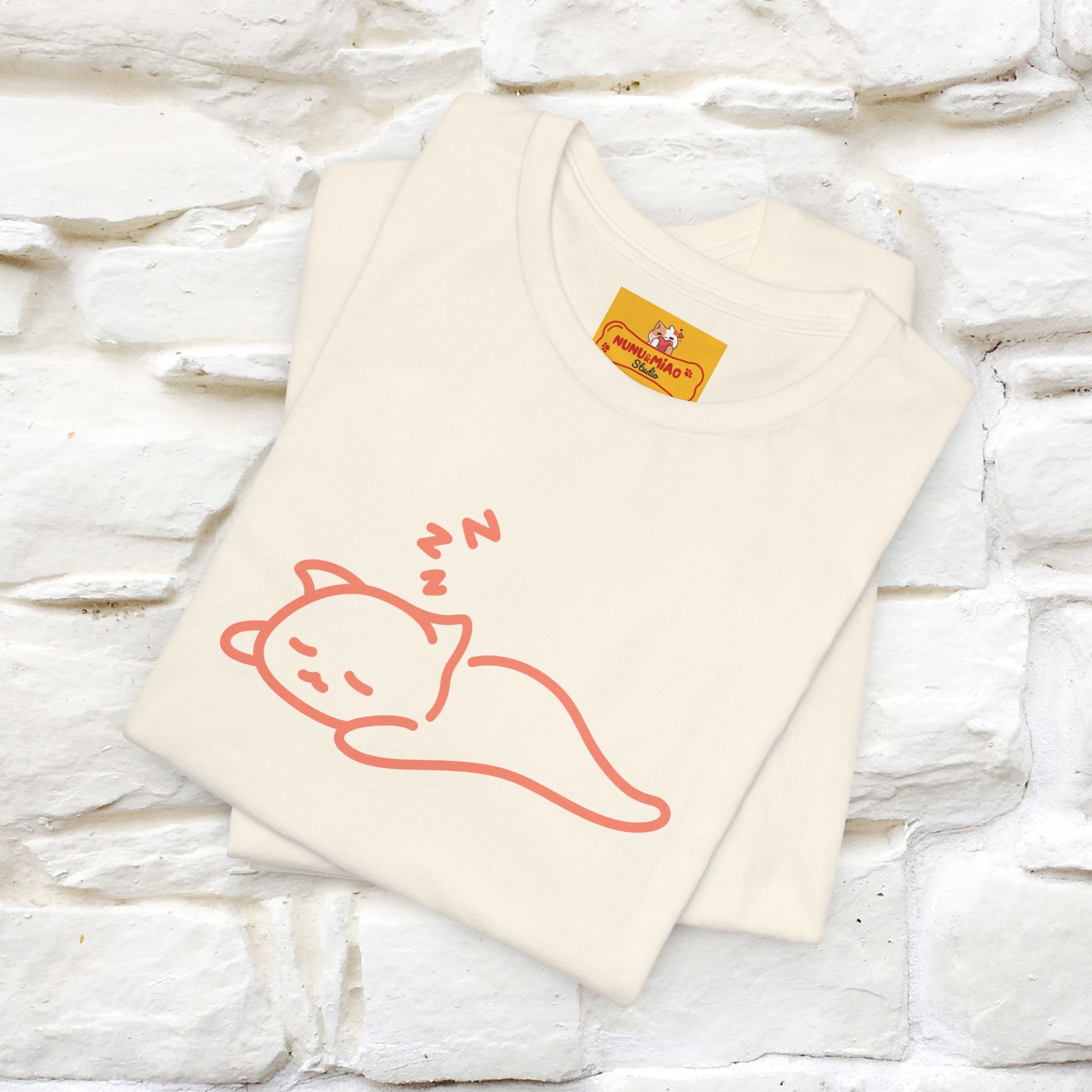 ''You Gotta Keep Going To Keep Growing" Cat T-Shirt| Front & Back Design | Nunu&Miao Studio - Nunu&Miao Studio