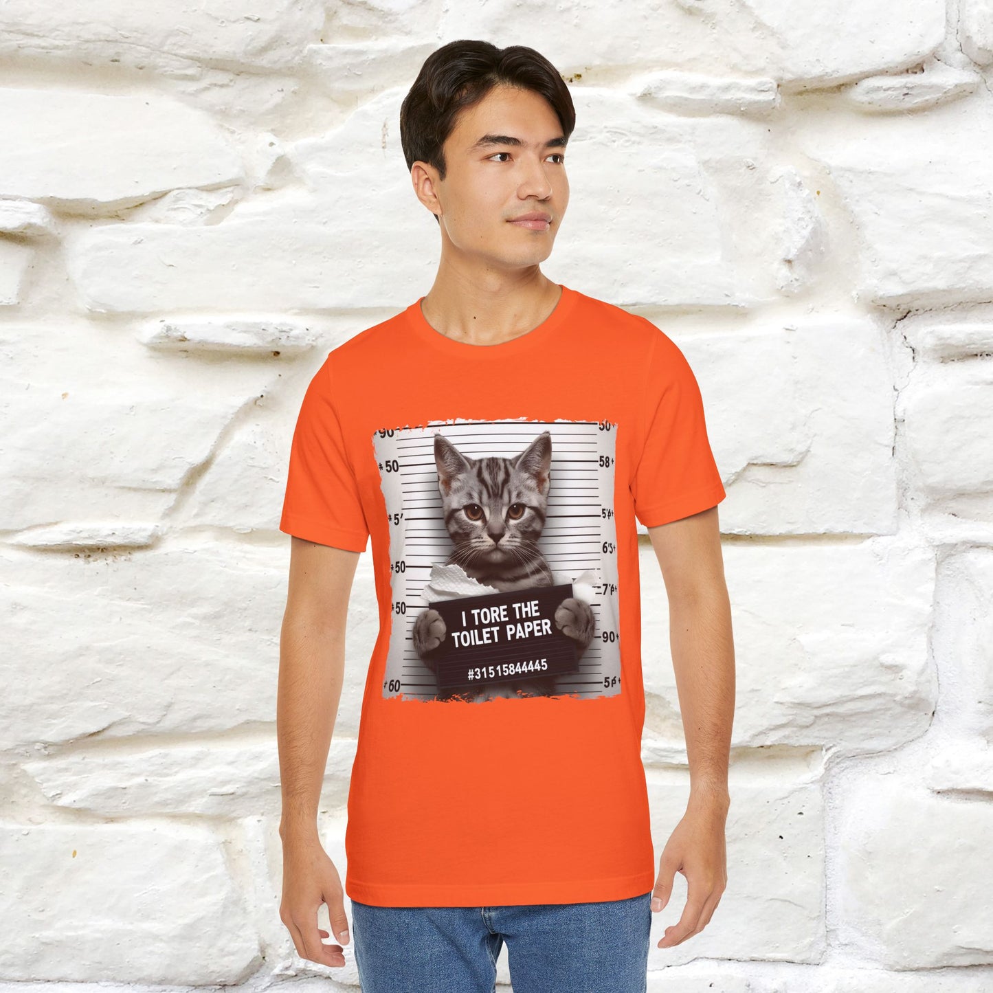 ''I Tore The Toilet Paper'' | Funny Cat T-Shirt | Nunu&Miao Studio - Nunu&Miao Studio