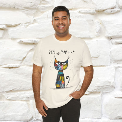"Enigma" Cat T-shirt |Nunu&Miao Studio - Nunu&Miao Studio