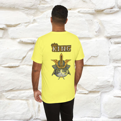 'King Cat: Majestic Cat'' | Front & Back Design | Nunu&Miao Studio - Nunu&Miao Studio