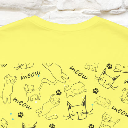 "Antidepressants" Cat T-Shirt | Front & Back Design | Nunu&Miao Studio - Nunu&Miao Studio