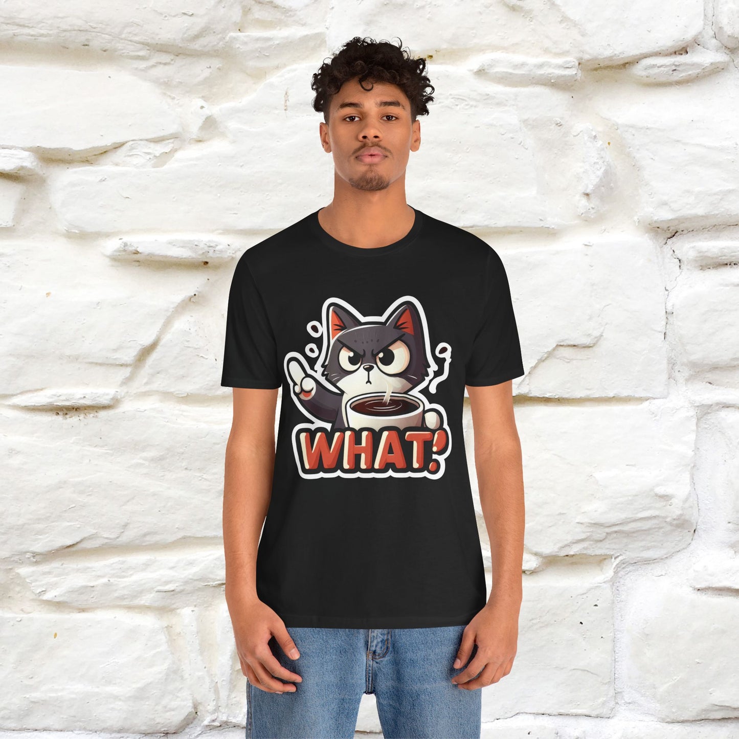 ''What !'' | Cat T-Shirt  | Nunu&Miao Studio - Nunu&Miao Studio