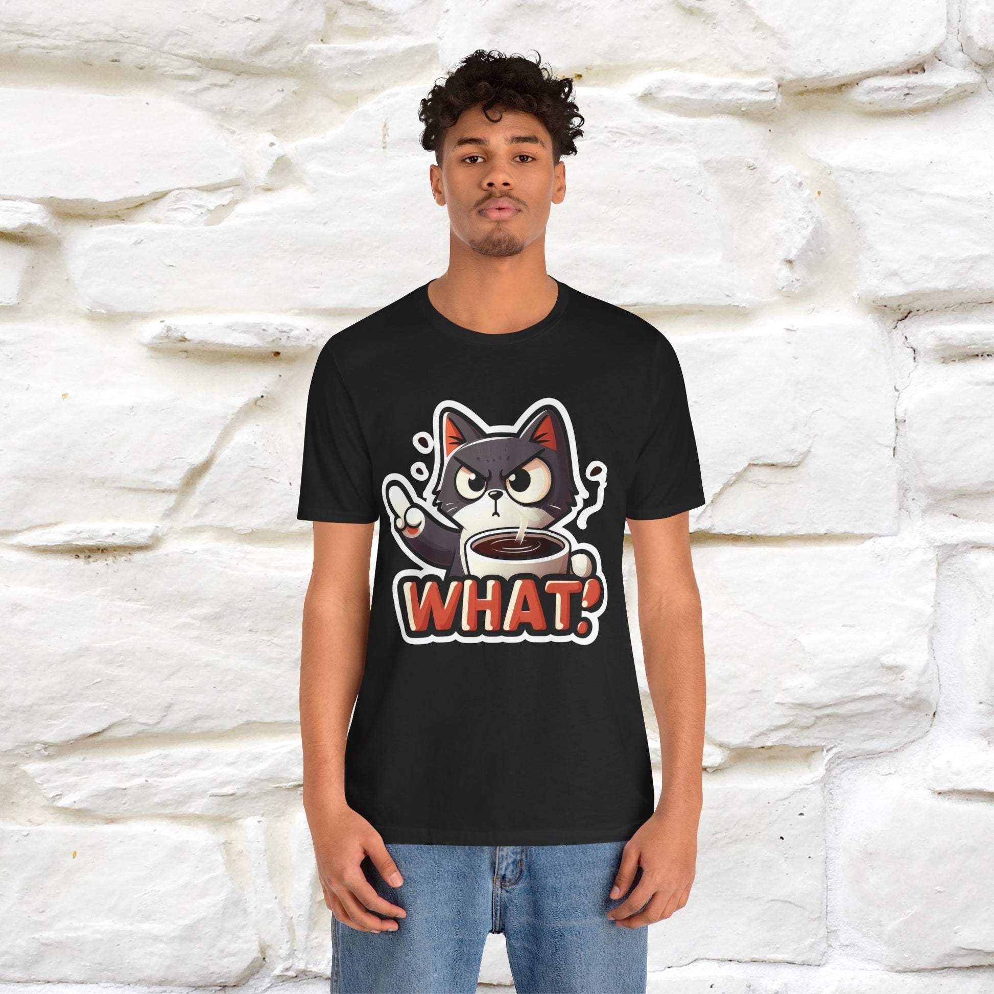 ''What !'' | Cat T-Shirt  | Nunu&Miao Studio - Nunu&Miao Studio