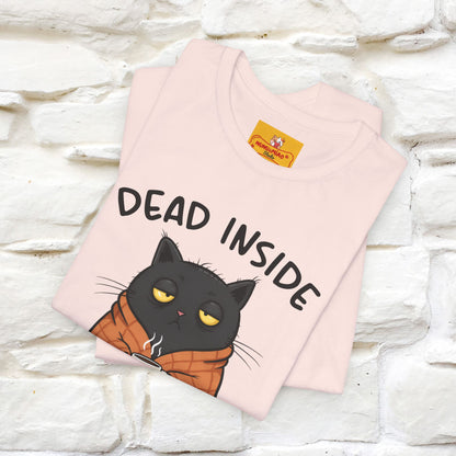 "Dead Inside But Caffeinated" |Funny T-Shirt | Nunu&Miao Studio - Nunu&Miao Studio