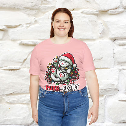 “Purr-Fectly Naughty” | Cat T-Shirt | Nunu&Miao Studio