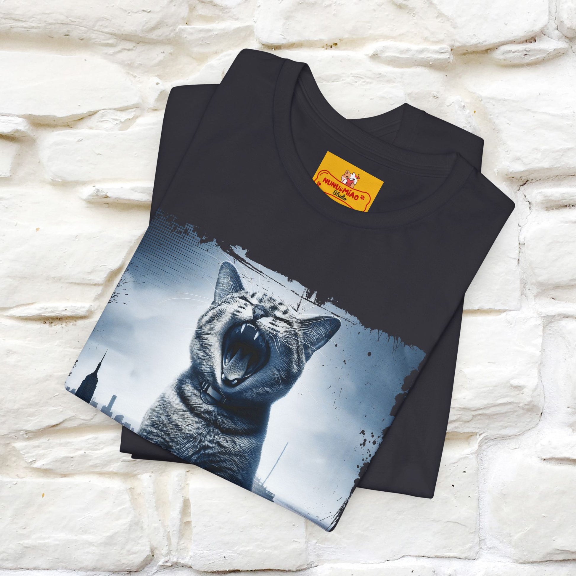 Catzilla T-Shirt | Cat T-Shirt | Nunu&Miao Studio - Nunu&Miao Studio