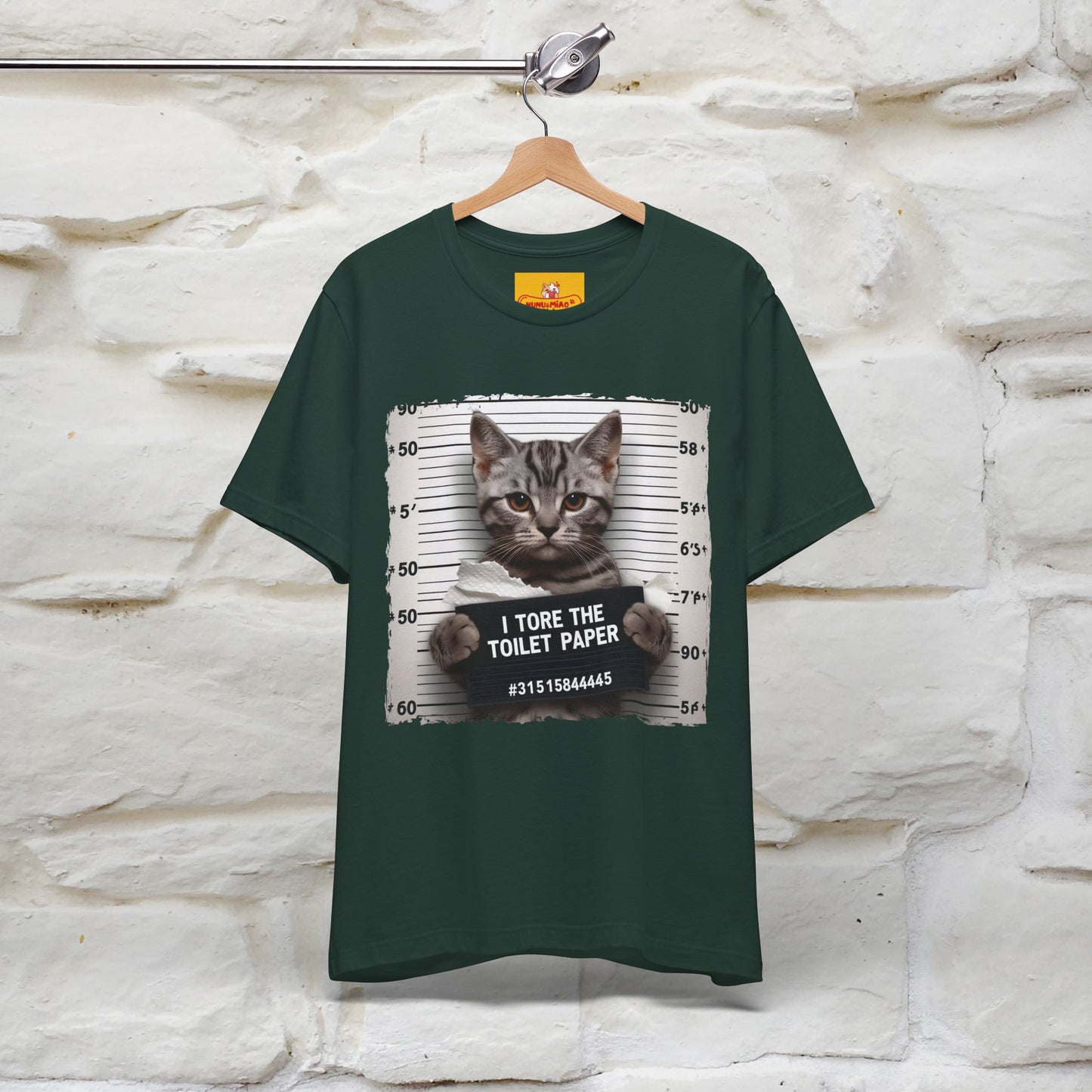 ''I Tore The Toilet Paper'' | Funny Cat T-Shirt | Nunu&Miao Studio - Nunu&Miao Studio