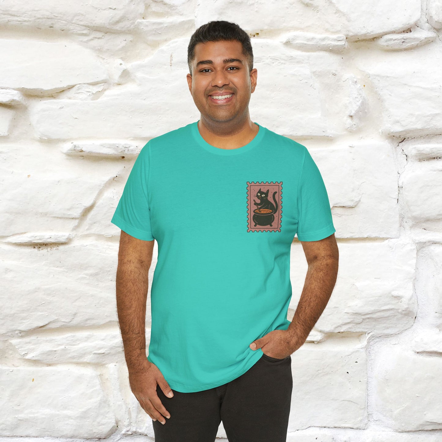 "Let-s Get Halloweeind" Hakkoween Cat T-shirt |Nunu&Miao Studio - Nunu&Miao Studio