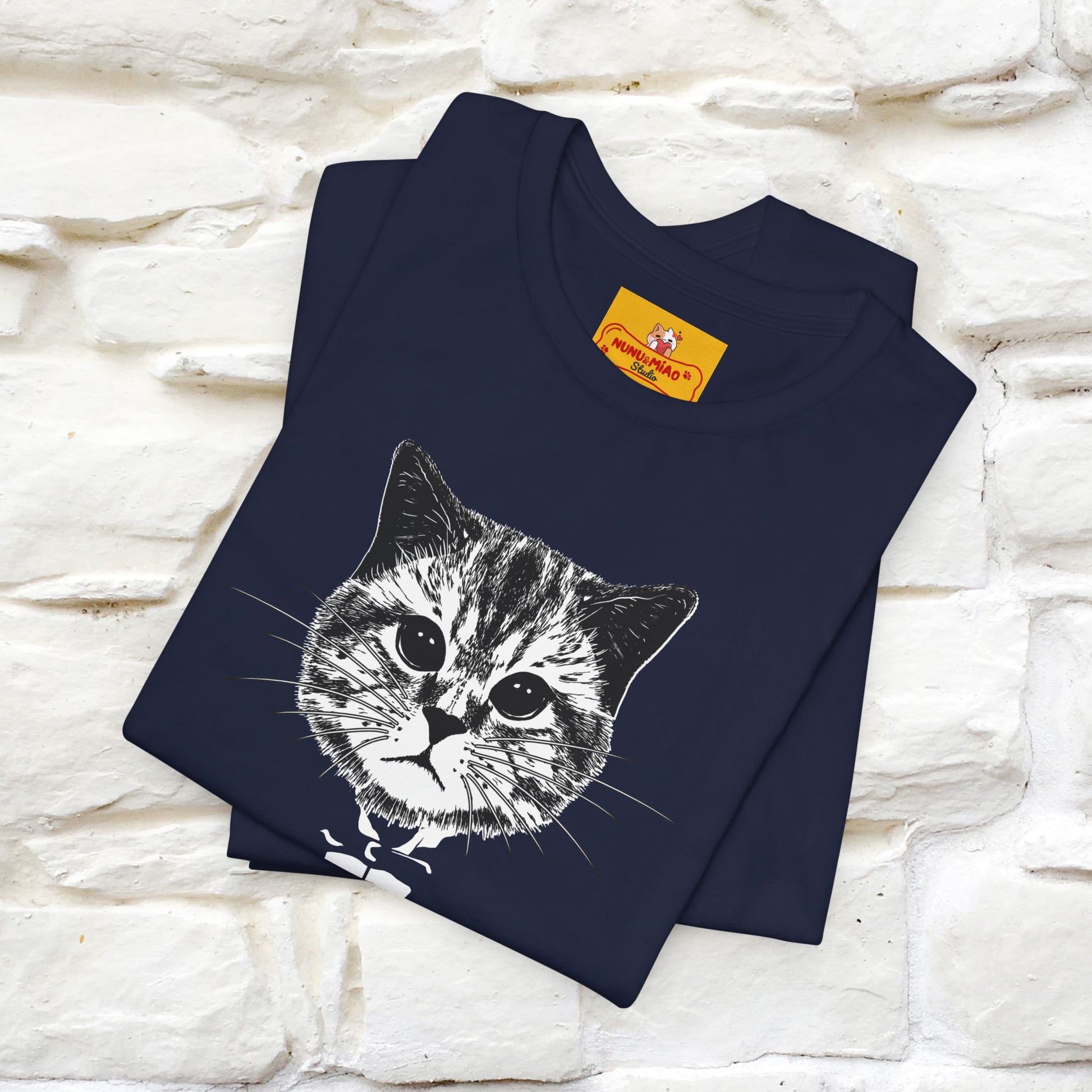 ''The Cat Father T-Shirt''| Iconic Cat Lover Tee | Nunu&Miao Studio - Nunu&Miao Studio